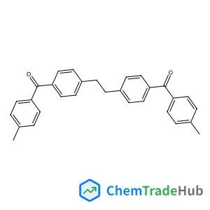 (1,2-Ethanediyldi-4,1-phenylene)bis[(4-methylphenyl)methanone]