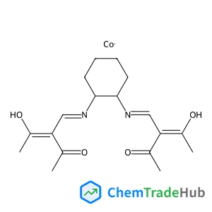 3-[[2-[(2-Acetyl-3-hydroxybut-2-enylidene)amino]cyclohexyl]iminomethyl]-4-hydroxypent-3-en-2-one;cobalt