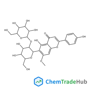 (1S)-1,5-Anhydro-2-O-beta-D-glucopyranosyl-1-[5-hydroxy-2-(4-hydroxyphenyl)-7-methoxy-4-oxo-4H-chromen-6-yl]-D-glucitol