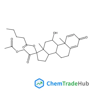 (11beta)-21-Acetoxy-11-hydroxy-3,20-dioxopregna-1,4-dien-17-yl valerate