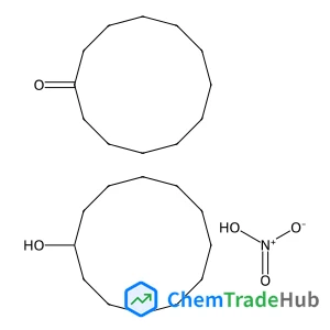 cyclododecanol; cyclododecanone; nitric acid structure cyclododecanol; cyclododecanone; nitric acid structure