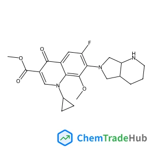 Methyl 1-cyclopropyl-6-fluoro-7-((4aS,7aS)-hexahydro-1H-pyrrolo[3,4-b]pyridin-6(2H)-yl)-8-methoxy-4-oxo-1,4-dihydroquinoline-3-carboxylate