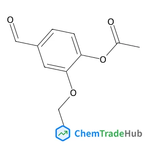2-Ethoxy-4-formylphenyl acetate