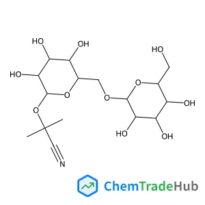 2-{[6-O-(beta-D-Glucopyranosyl)-beta-D-glucopyranosyl]oxy}-2-methylpropanenitrile