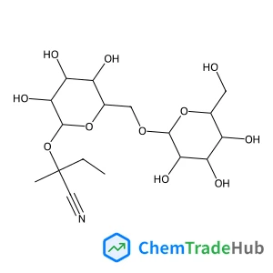 (2R)-2-{[6-O-(beta-D-Glucopyranosyl)-beta-D-glucopyranosyl]oxy}-2-methylbutanenitrile