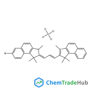 2-[3-(7-Bromo-1,1,3-trimethyl-1,3-dihydrobenzo[e]indol-2-ylidene)propenyl]-1,1,3-trimethyl-1h-benzo[e]indolium perchlorate