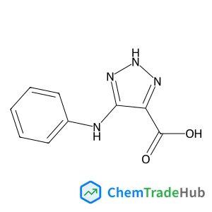 4-Anilino-1H-1,2,3-triazole-5-carboxylic acid 4-Anilino-1H-1,2,3-triazole-5-carboxylic acid