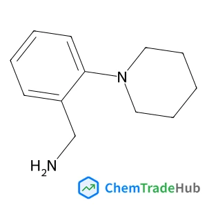 1-[2-(1-Piperidinyl)phenyl]methanamine
