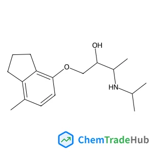 (2S,3R)-1-[(7-METHYL-2,3-DIHYDRO-1H-INDEN-4-YL)OXY]-3-(PROPAN-2-YLAMINO)BUTAN-2-OL