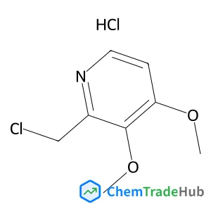 2-(Chloromethyl)-3,4-dimethoxypyridine hydrochloride (1:1)
