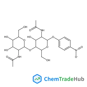 4-Nitrophenyl 2-acetamido-4-O-(2-acetamido-2-deoxy-beta-D-glucopyranosyl)-2-deoxy-beta-D-glucopyranoside