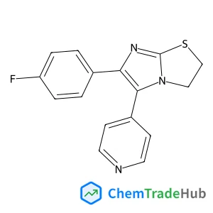 6-(4-Fluorophenyl)-5-(4-pyridinyl)-2,3-dihydroimidazo[2,1-b][1,3]thiazole