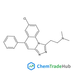 2-(7-Chloro-5-phenyl[1,2,4]triazolo[4,3-a]quinolin-1-yl)-N,N-dimethylethanamine
