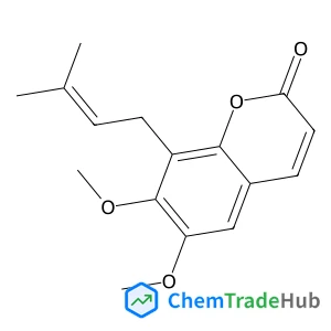 6,7-Dimethoxy-8-(3-methyl-2-buten-1-yl)-2H-chromen-2-one