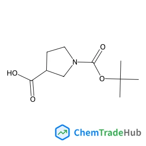 (3R)-1-{[(2-Methyl-2-propanyl)oxy]carbonyl}-3-pyrrolidinecarboxylic acid