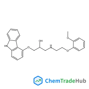 1-(9H-Carbazol-4-yloxy)-3-{[2-(2-methoxyphenoxy)ethyl]amino}-2-propanol