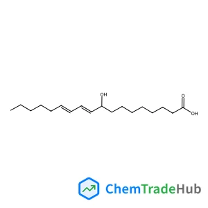 (9S,10E,12Z)-9-Hydroxy-10,12-octadecadienoic acid structure