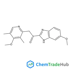 5-Methoxy-2-{[(4-methoxy-3,5-dimethyl-2-pyridinyl)methyl]sulfinyl}-1H-benzimidazole