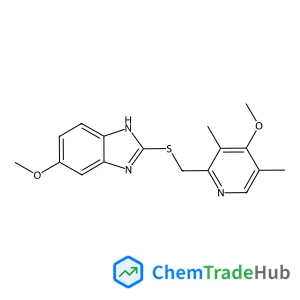 5-Methoxy-2-{[(4-methoxy-3,5-dimethyl-2-pyridinyl)methyl]sulfanyl}-1H-benzimidazole