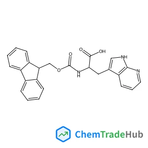 N-[(9H-Fluoren-9-ylmethoxy)carbonyl]-3-(1H-pyrrolo[2,3-b]pyridin-3-yl)-L-alanine