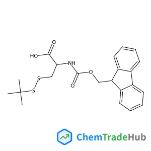 N-[(9H-Fluoren-9-ylmethoxy)carbonyl]-3-[(2-methyl-2-propanyl)disulfanyl]-L-alanine