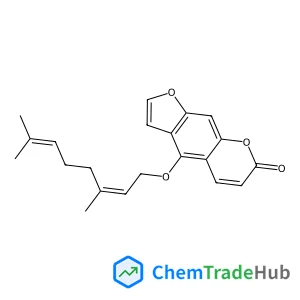 4-{[(2E)-3,7-Dimethyl-2,6-octadien-1-yl]oxy}-7H-furo[3,2-g]chromen-7-one