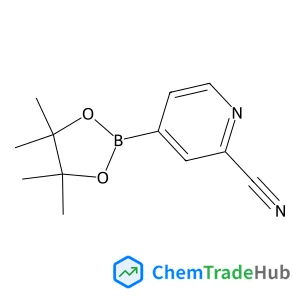 4-(4,4,5,5-Tetramethyl-1,3,2-dioxaborolan-2-yl)-2-pyridinecarbonitrile