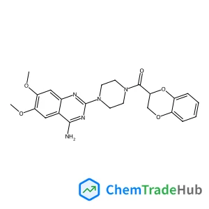 (RS)-2-{4-[(2,3-Dihydro-1,4-benzodioxin-2-yl)carbonyl]piperazin-1-yl}-6,7-dimethoxyquinazolin-4-amine