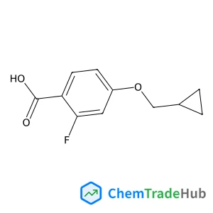 4-(Cyclopropylmethoxy)-2-fluorobenzoic Acid