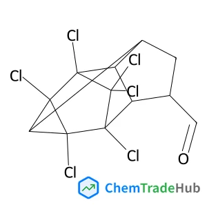 4,4,4a,4b,5,5-Hexachlorodecahydro-1H-cyclopenta[cd]cyclopropa[a]pentalene-2-carbaldehyde