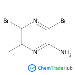 3,5-Dibromo-6-methyl-2-pyrazinamine