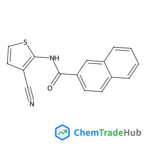 N-(3-Cyanothiophen-2-yl)naphthalene-2-carboxamide