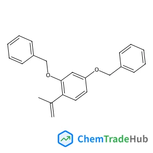 (((4-(Prop-1-en-2-yl)-1,3-phenylene)bis(oxy))bis(methylene))dibenzene