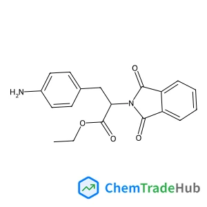 Ethyl (2S)-3-(4-aminophenyl)-2-(1,3-dioxo-1,3-dihydro-2H-isoindol-2-yl)propanoate