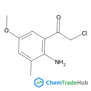 1-(2-Amino-5-methoxy-3-methylphenyl)-2-chloroethan-1-one