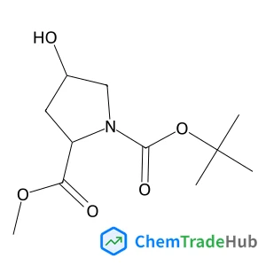 2-Methyl 1-(2-methyl-2-propanyl) (2S,4R)-4-hydroxy-1,2-pyrrolidinedicarboxylate 2-Methyl 1-(2-methyl-2-propanyl) (2S,4R)-4-hydroxy-1,2-pyrrolidinedicarboxylate