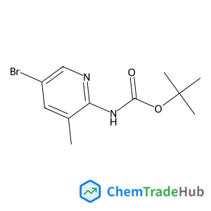 tert-Butyl (5-bromo-3-methylpyridin-2-yl)carbamate