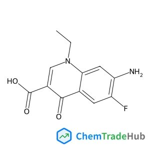3-Quinolinecarboxylic acid, 7-amino-1-ethyl-6-fluoro-1,4-dihydro-4-oxo-
