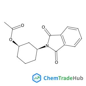 (1R,3S)-3-(1,3-Dioxo-1,3-dihydro-2H-isoindol-2-yl)cyclohexyl acetate