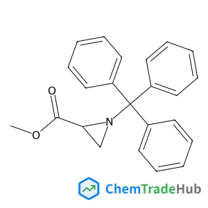 Methyl (2S)-1-trityl-2-aziridinecarboxylate