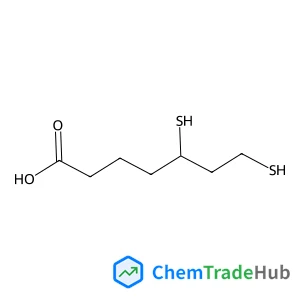 5,7-Disulfanylheptanoic acid