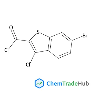 6-Bromo-3-chloro-1-benzothiophene-2-carbonyl chloride