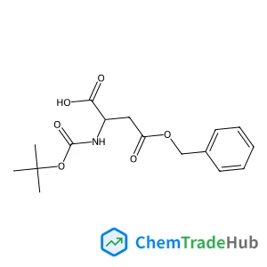 (2S)-4-(Benzyloxy)-2-({[(2-methyl-2-propanyl)oxy]carbonyl}amino)-4-oxobutanoic acid