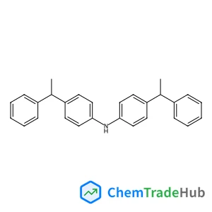 4-(1-Phenylethyl)-N-[4-(1-phenylethyl)phenyl]aniline