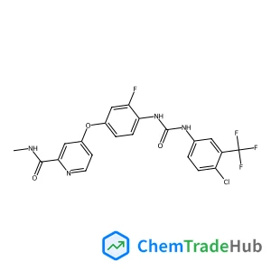 4-[4-({[4-Chloro-3-(trifluoromethyl)phenyl]carbamoyl}amino)-3-fluorophenoxy]-N-methyl-2-pyridinecarboxamide