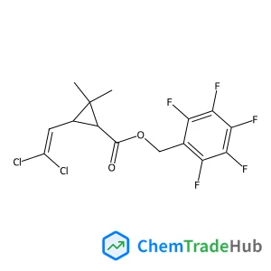 Pentafluorobenzyl (1R)-3-(2,2-dichlorovinyl)-2,2-dimethylcyclopropanecarboxylate