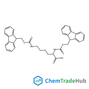 N~2~,N~6~-Bis[(9H-fluoren-9-ylmethoxy)carbonyl]lysine
