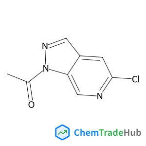 1-ACETYL-5-CHLORO-PYRAZOLO-[3,4-C]PYRIDINE
