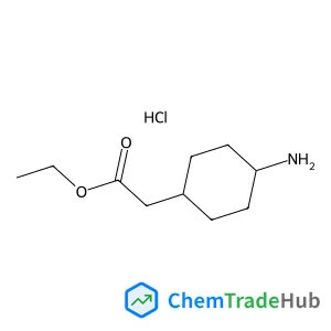 Ethyl (trans-4-aminocyclohexyl)acetate hydrochloride (1:1)