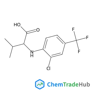 N-[2-Chloro-4-(trifluoromethyl)phenyl]-L-valine